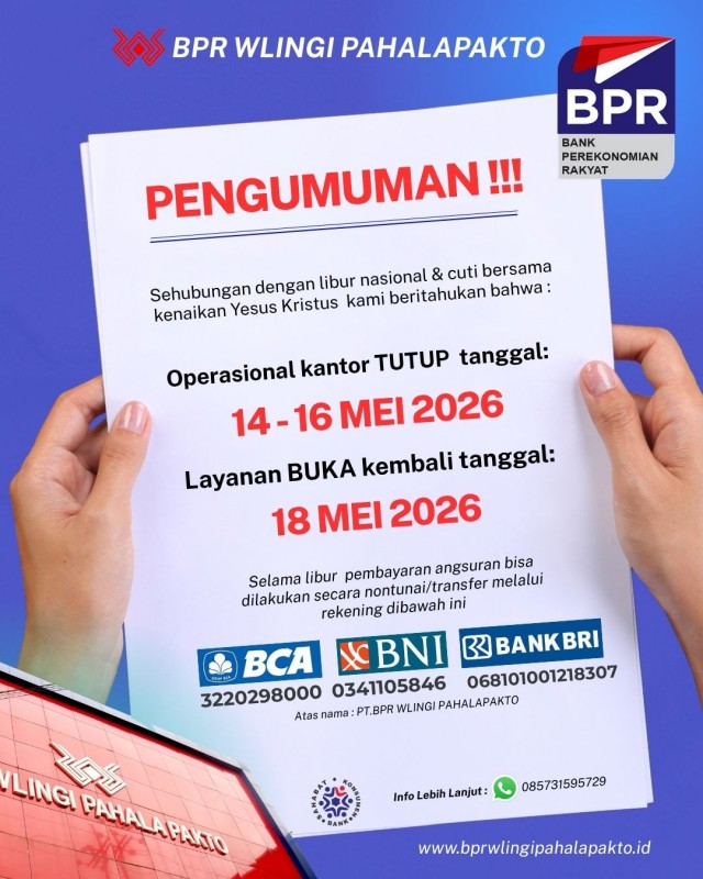 Libur nasional dan cuti bersama kenaikan Yesus Kristus